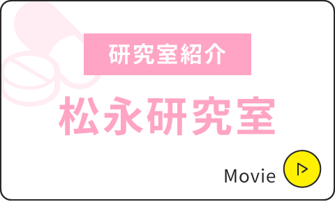 研究室紹介|薬品製造化学分野(松永先生)