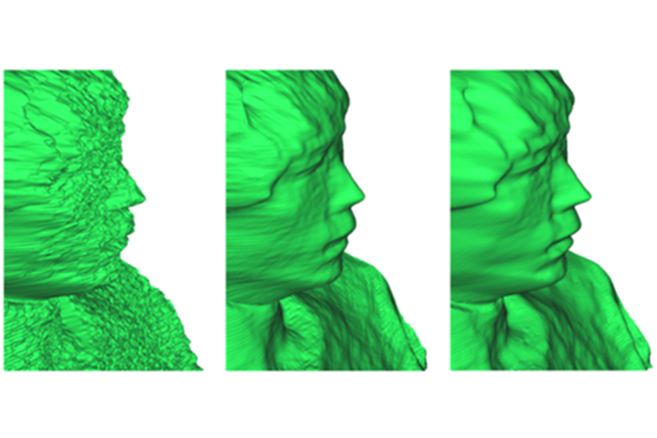 ノイズが含まれた３次元計測データからの特徴抽出技術
