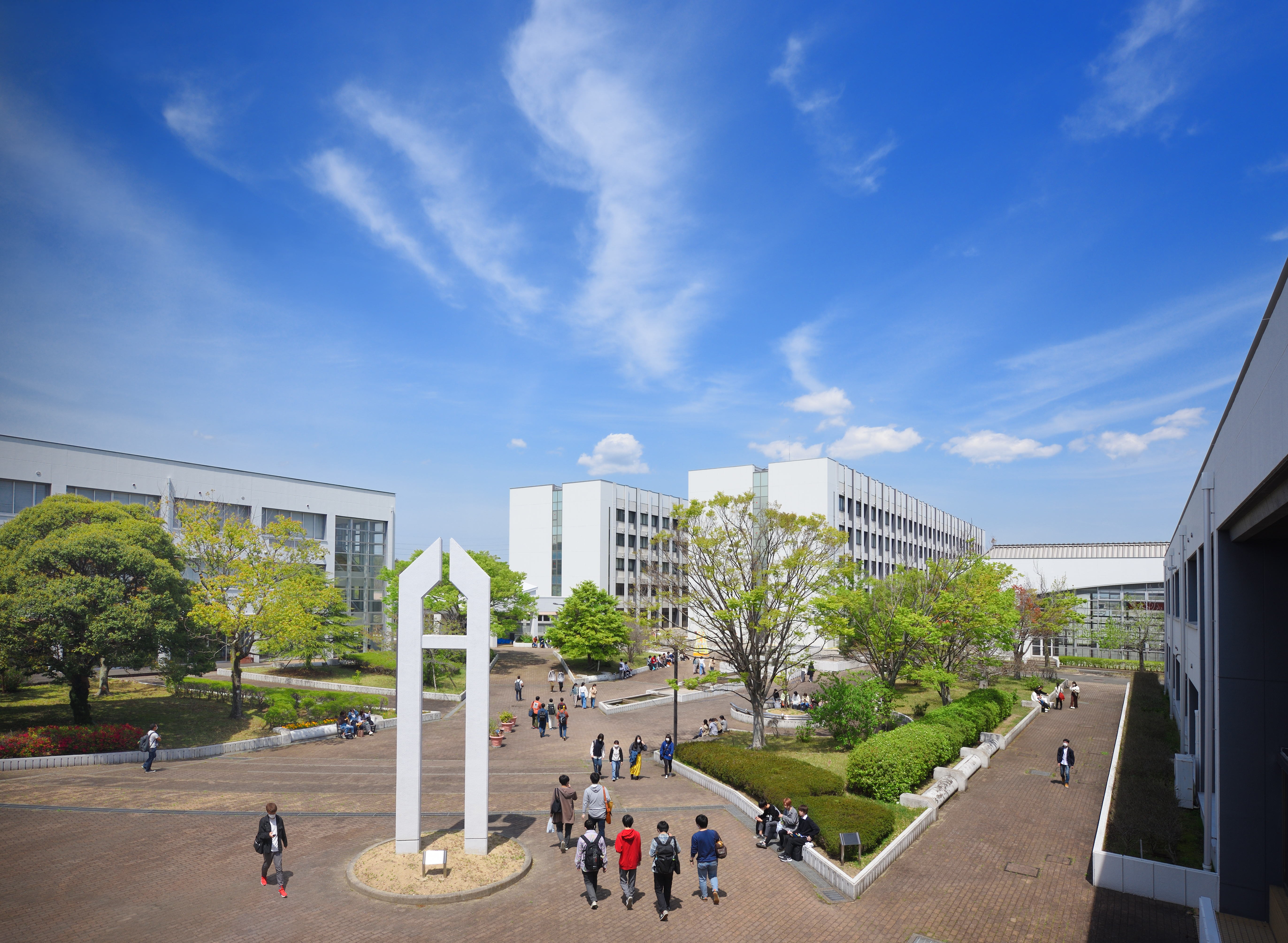Campus in Spring