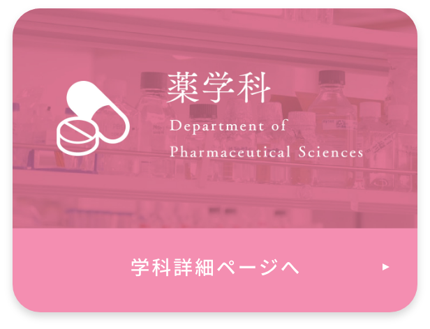 薬学部 学科構成